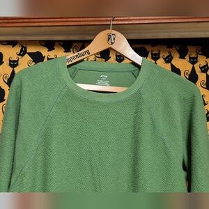 Arie Green Women's Crew Neck Sweater